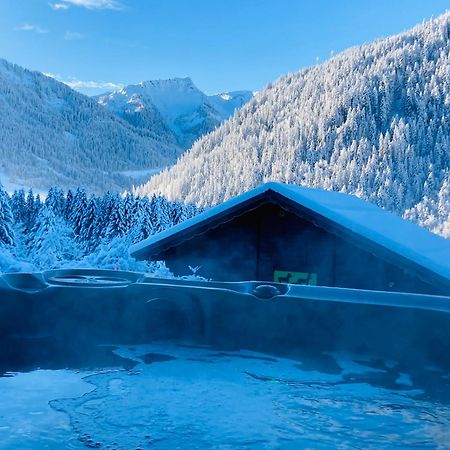 Chalet Individuel 8 Pers A Chatel Porte Du Soleil Avec Jacuzzi Exterieur Exterior photo