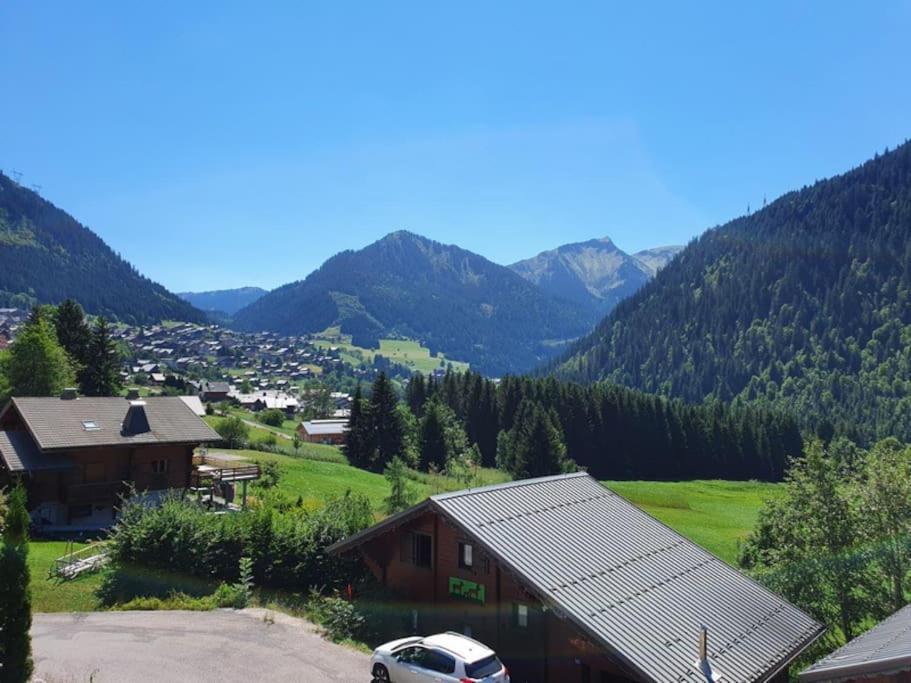 Chalet Individuel 8 Pers A Chatel Porte Du Soleil Avec Jacuzzi Exterieur Exterior photo